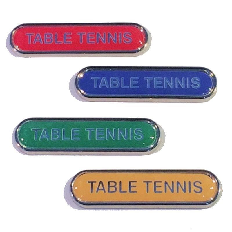 TABLE TENNIS badge